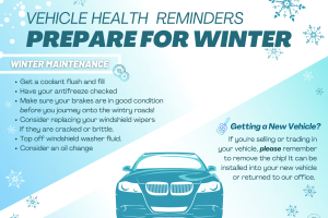 Vehicle Health  |  Prepare for Winter